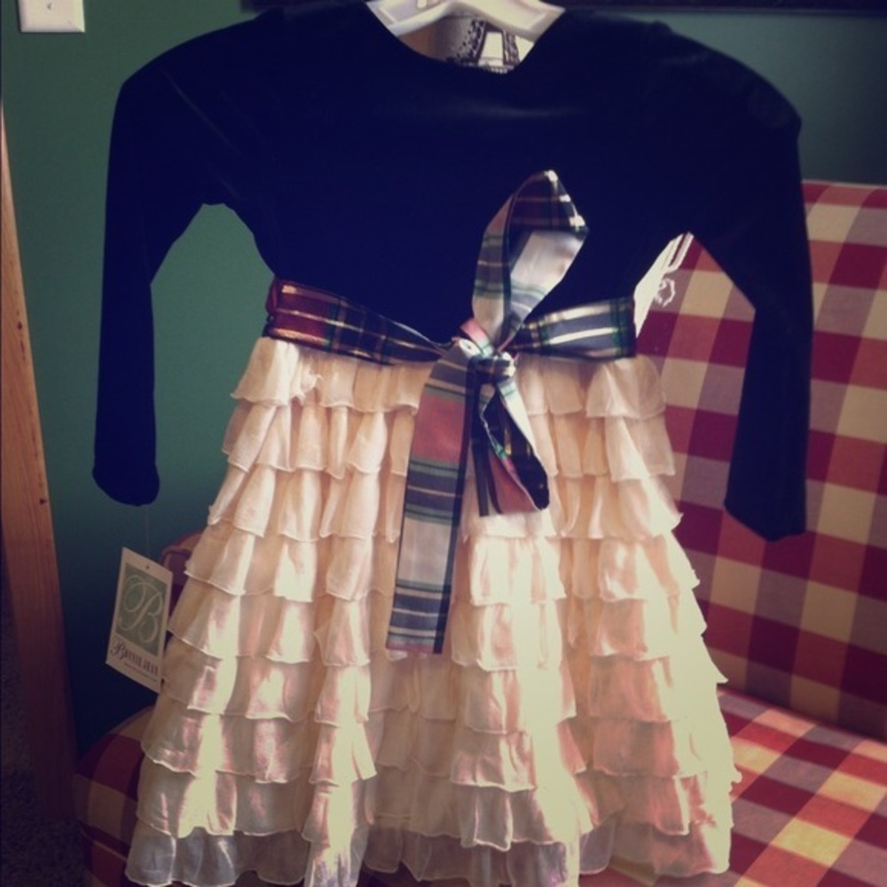 NEW BONNIE JEAN Girls 5T Christmas Dress